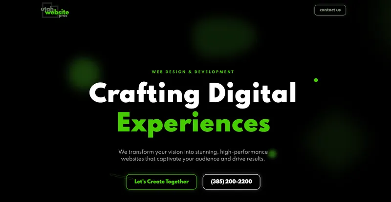 Utah Website Pros Home Hero