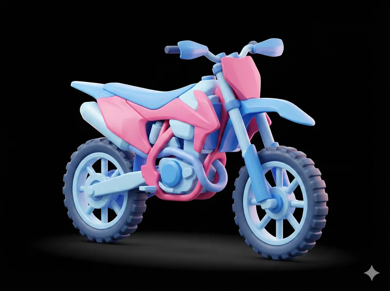 Michael Call on dirt bike